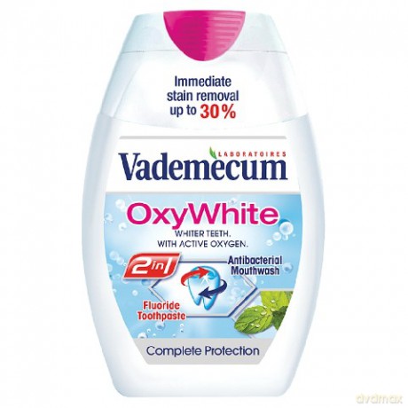 Vademecum 2w1 Oxy White Pasta do zębów 75 ml