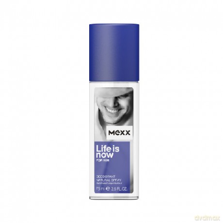 Mexx Man Life Is Now Dezodorant w szkle 75 ml