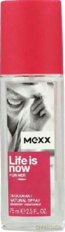 Mexx Woman Life Is Now Dezodorant w szkle 75 ml