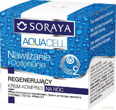 Soraya Aqua Cell Krem-kompres na noc regenerujący 50 ml