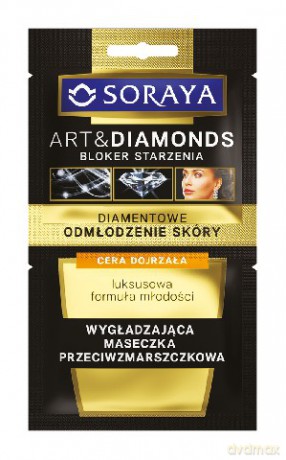 Soraya Art and Diamonds Maseczka-Bloker Starzenia saszetka 10 ml (2 x 5 ml)