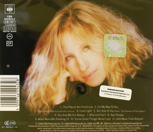 Barbra Streisand: Till I Loved You [CD]