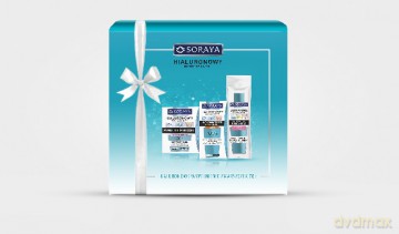 Soraya Zestaw Prezentowy Hialuronowy Mikrozastrzyk 70 + (krem 50 ml + koncentrat 30 ml + płyn micelarny 200 ml)
