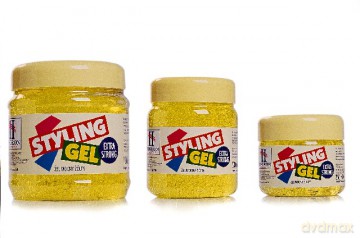 Hegron Styling Żel do modelowania włosów 250 ml extra strong żółty