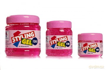 Hegron Styling Żel do modelowania włosów 250 ml różowy