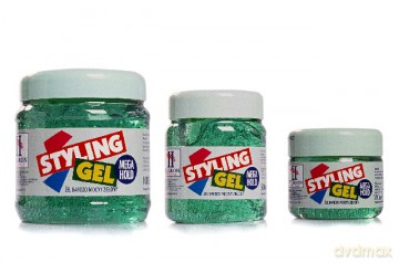 Hegron Styling Żel do modelowania włosów 500 ml mega hold zielony