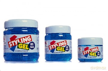 Hegron Styling Żel do modelowania włosów 500 ml normal niebieski