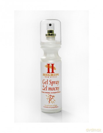 Hegron Styling Żel spray do modelowania włosów extra mocny 300 ml