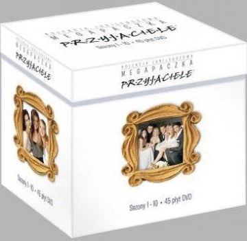 Przyjaciele edycja jubileuszowa megapaczka sezony 1-10 [45DVD]