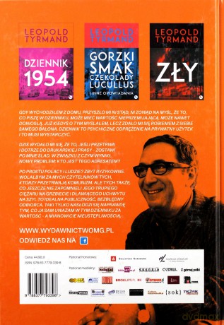 Dziennik 1954 - Leopold Tyrmand (twarda) [KSIĄŻKA]