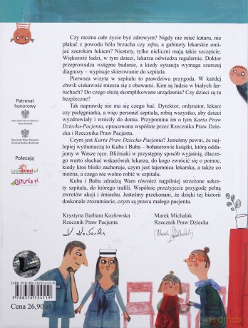 Kuba i Buba w szpitalu - Grzegorz Kasdepke (twarda) [KSIĄŻKA]