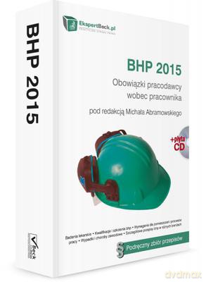 BHP 2015. Obowiązki pracodawcy - Michał Abramowski [KSIĄŻKA]+[CD]