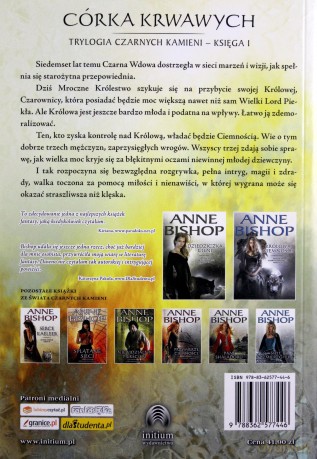 Córka krwawych. Trylogia Czarnych Kamieni (Tom 1) - Anne Bishop [KSIĄŻKA]