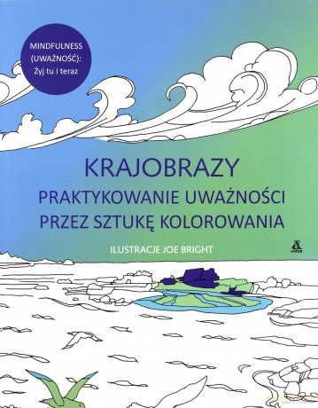 Krajobrazy. Praktykowanie uważności przez sztukę kolorowania - Joe Bright [KSIĄŻKA]