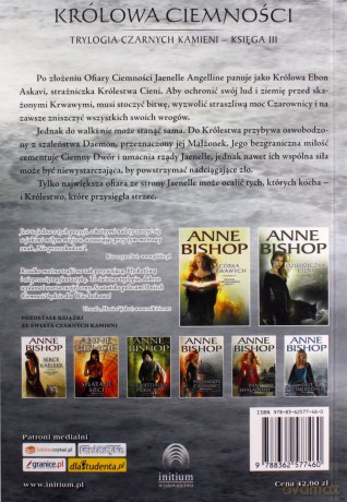 Królowa ciemności. Trylogia Czarnych Kamieni (Tom 3) - Anne Bishop [KSIĄŻKA]