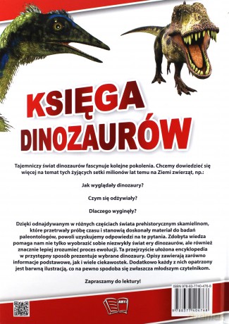 Księga dinozaurów (twarda) [KSIĄŻKA]