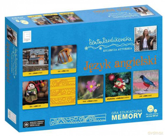 Memory. Język angielski. Kolekcja Beaty Pawlikowskiej [GRA]