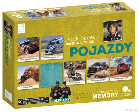 Memory. Pojazdy. Kolekcja Jacka Boneckiego [GRA]