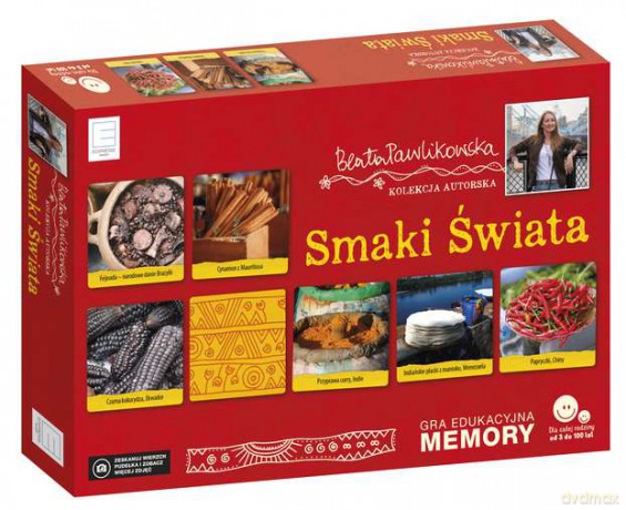 Memory. Smaki świata. Kolekcja Beaty Pawlikowskiej [GRA]