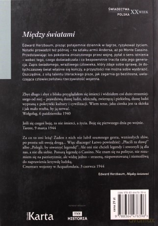 Między światami. Dziennik Andersowca 1939-45 - Edward Herzbaum [KSIĄŻKA]