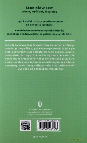 Niezwyciężony - Stanisław Lem [KSIĄŻKA]