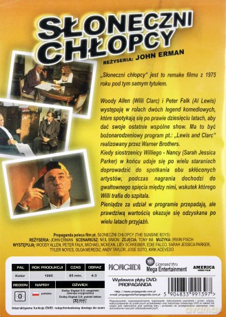 Słoneczni chłopcy [DVD] 