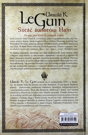 Sześć światów Hain - Ursula K.Le Guin (twarda) [KSIĄŻKA]