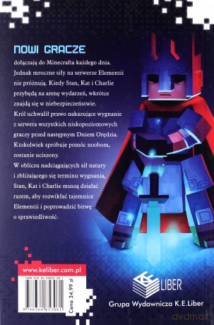 Walka o sprawiedliwość. Nieoficjalna trylogia Minecraft Elementia kroniki (Tom 1) - Sean Fay Wolfe [KSIĄŻKA]