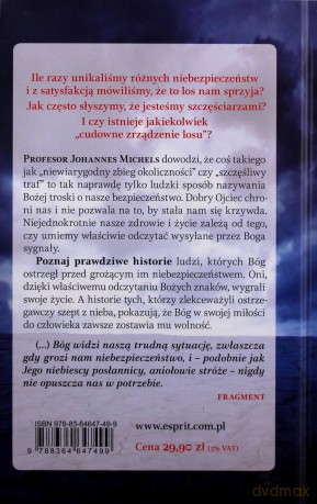 Znaki z nieba. Jak Bóg chroni nas przed niebezpieczeństwem - Johannes Michels (twarda) [KSIĄŻKA]