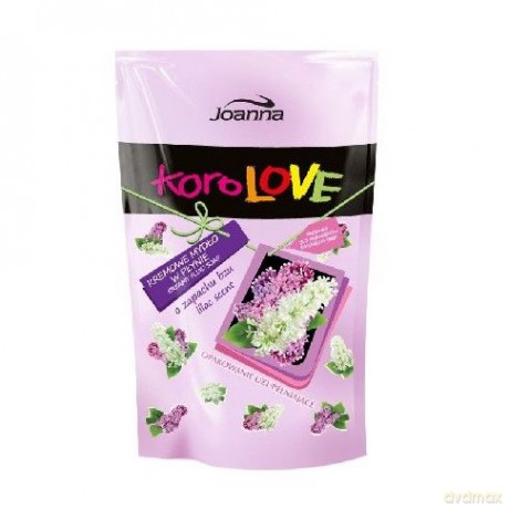 Joanna KolorLOVE Mydło w płynie o zapachu bzu zapas 500 ml