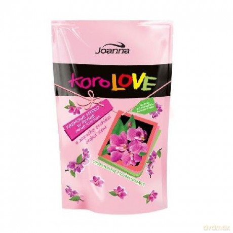 Joanna KolorLOVE Mydło w płynie o zapachu orchideii zapas 500 ml