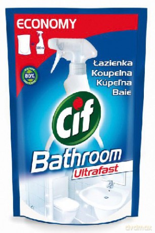 Cif Ultraszybki spray do łazienki - zapas 500 ml [CHEMIA]