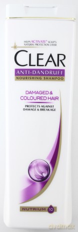 Clear Szampon do włosów Przeciwłupieżowy Damaged and Colored Hair Repair 400 ml
