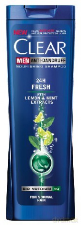Clear Szampon do włosów Przeciwłupieżowy Men 24H Fresh 400 ml