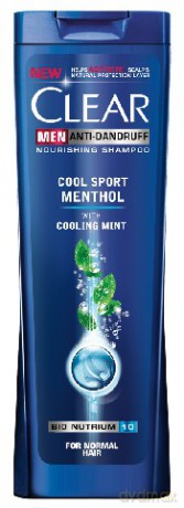 Clear Szampon do włosów Przeciwłupieżowy Men Cool Sport Menthol do wszystkich rodzajów włosów 400 ml