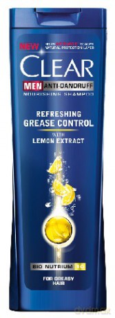 Clear Szampon do włosów Przeciwłupieżowy Men Refreshing Grease Control 400 ml