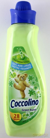 Coccolino Płyn do płukania tkanin Green Burst 1L [CHEMIA]