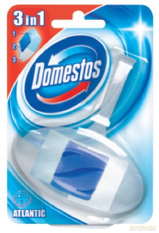 Domestos Atlantic Kostka WC 3 w 1 koszyk [CHEMIA]