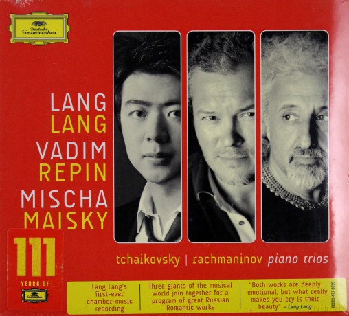Lang/Repin/Maisky: Tchaikovsky/Rachmaninov:Piano Trios [CD]