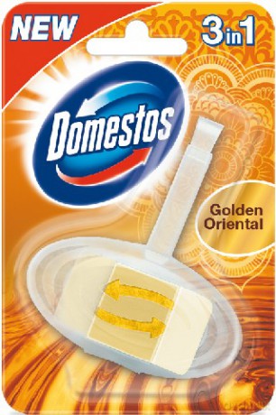 Domestos Golden Oriental Kostka WC 3 w 1 koszyk [CHEMIA]
