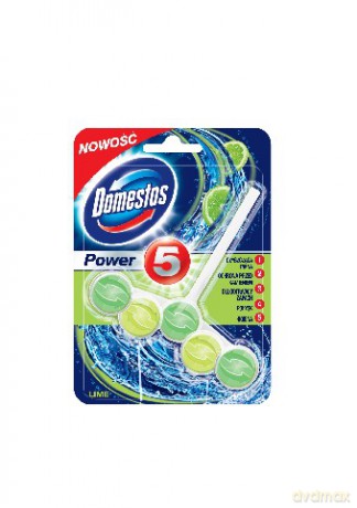 Domestos Lime Kostka WC Power 5 koszyk 55 g [CHEMIA]