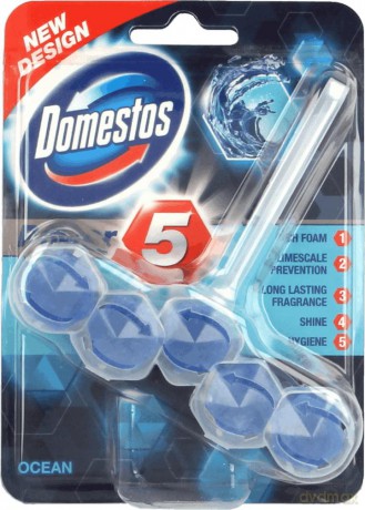 Domestos Ocean Kostka WC Power 5 koszyk 55 g [CHEMIA]
