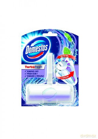 Domestos Turbo Fresh Kostka wirująca do WC Lavender 32 g [CHEMIA]