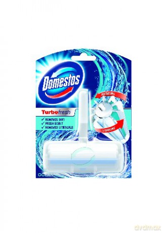 Domestos Turbo Fresh Kostka wirująca do WC Ocean 32 g [CHEMIA]