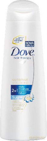 Dove Daily Moisture 2 w 1 Szampon do wszystkich rodzajów włosów& 250 ml