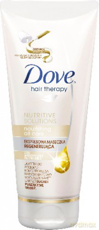 Dove Nourishing Oil Care rmaseczka ekspresowa do włosów suchych 180 ml