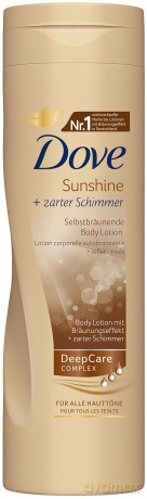 Dove Summer glow Soft shimmer Balsam delikatnie opalizujący dla ciemnej karnacji 250 ml