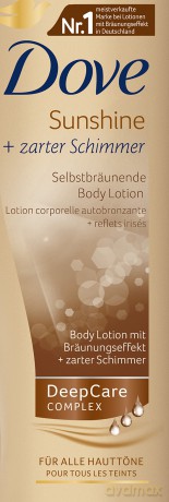 Dove Summer glow Soft shimmer Balsam delikatnie opalizujący dla ciemnej karnacji 250 ml