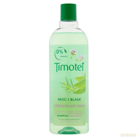 Timotei Szampon Moc i blask 400 ml