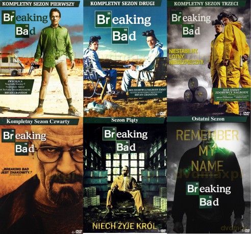 Breaking Bad sezony 1-6 Pakiet [21DVD]